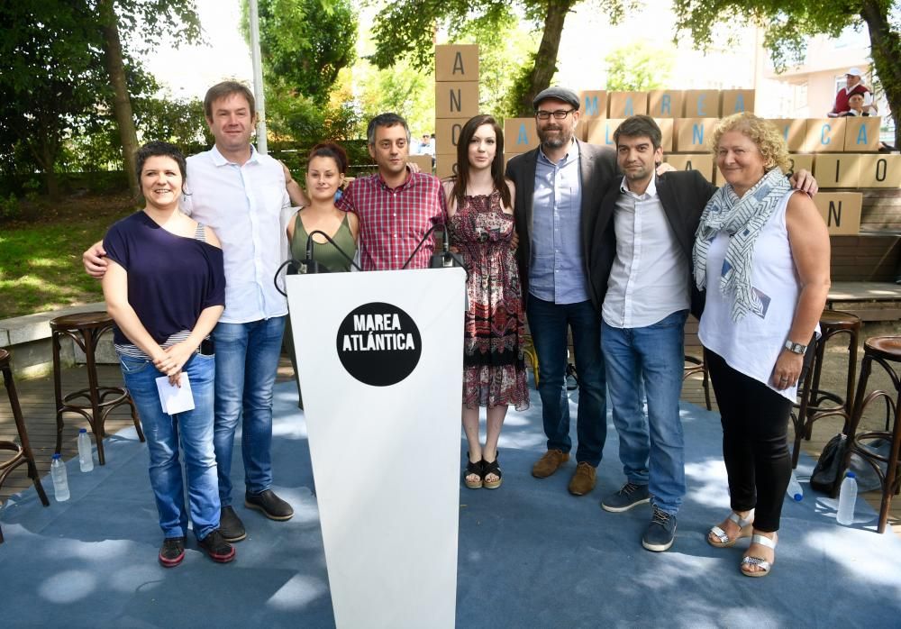 Acto por dos años de la llegada de Marea Atlántica