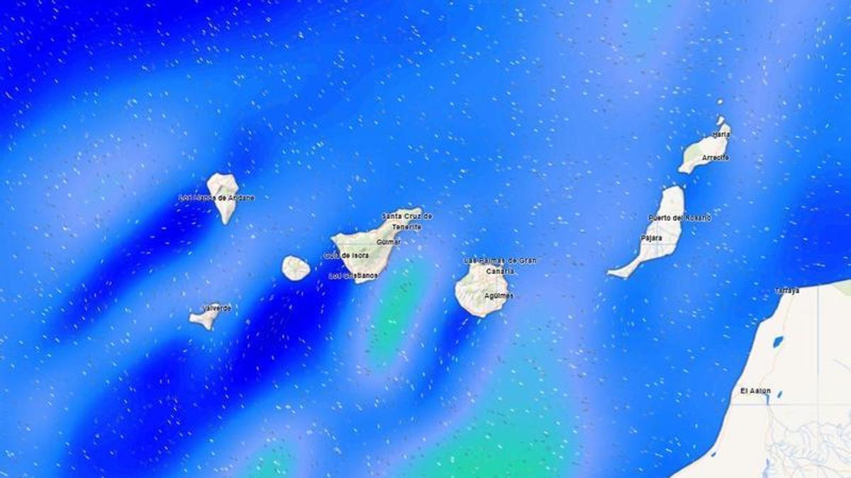 Mapa del tiempo.