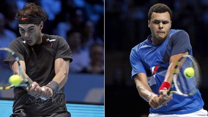 Nadal-Tsonga y Djokovic-Murray, las semifinales de Shanghái