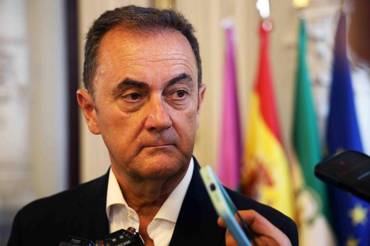 José María Muñoz, administrador judicial del Málaga CF.