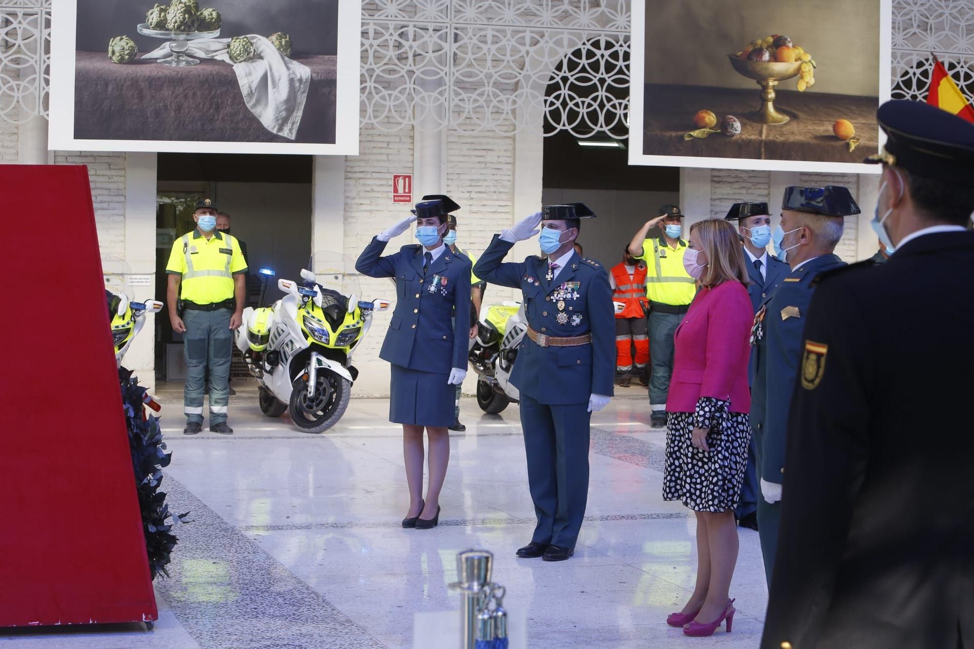 Alicante rinde homenaje a la patrona de la Guardia Civil