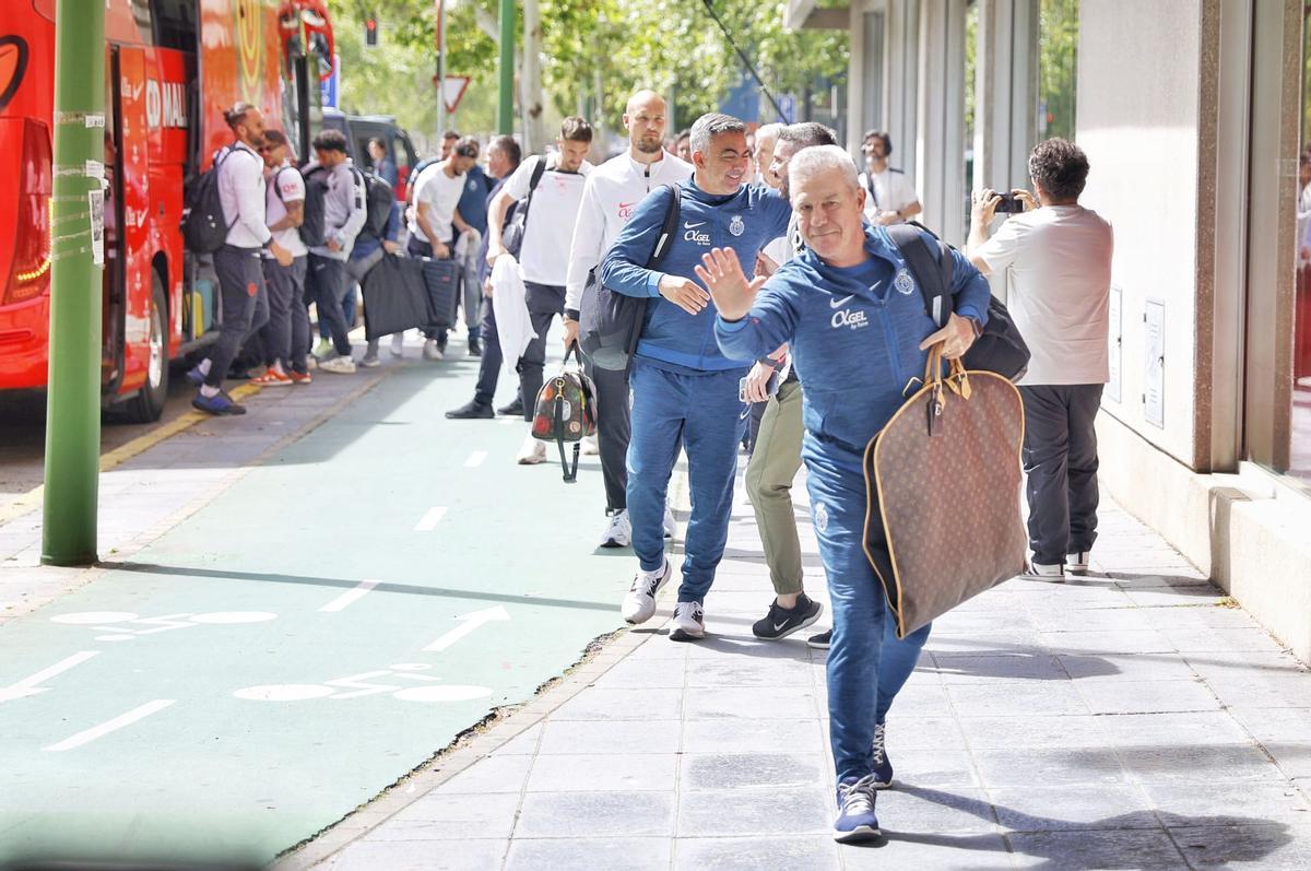 El RCD Mallorca ya está en Sevilla