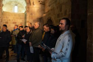 GALERÍA | Ensayo del 'Miserere' a cargo del coro del Yacente en Zamora