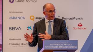 El exprimer ministro italiano y presidente del Instituto Jacques Delors, Enrico Letta