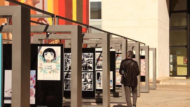 La muestra "¿Pintas o dibujas?" reúne a once autores del cómic en la UPV