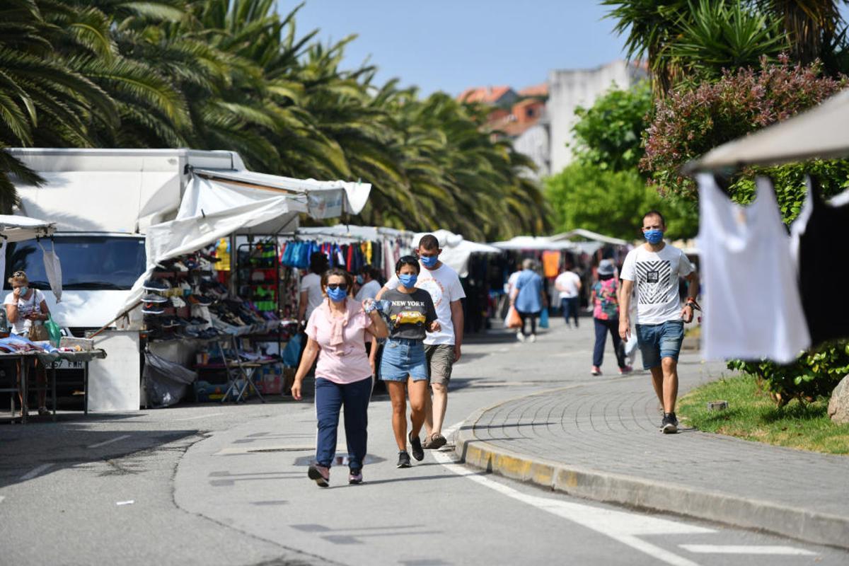 El mercadillo de Baltar regresa al completo El mercadillo de Baltar regresa al completo