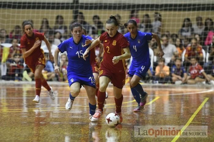 Fútbol sala femenino en Archena: España - Italia