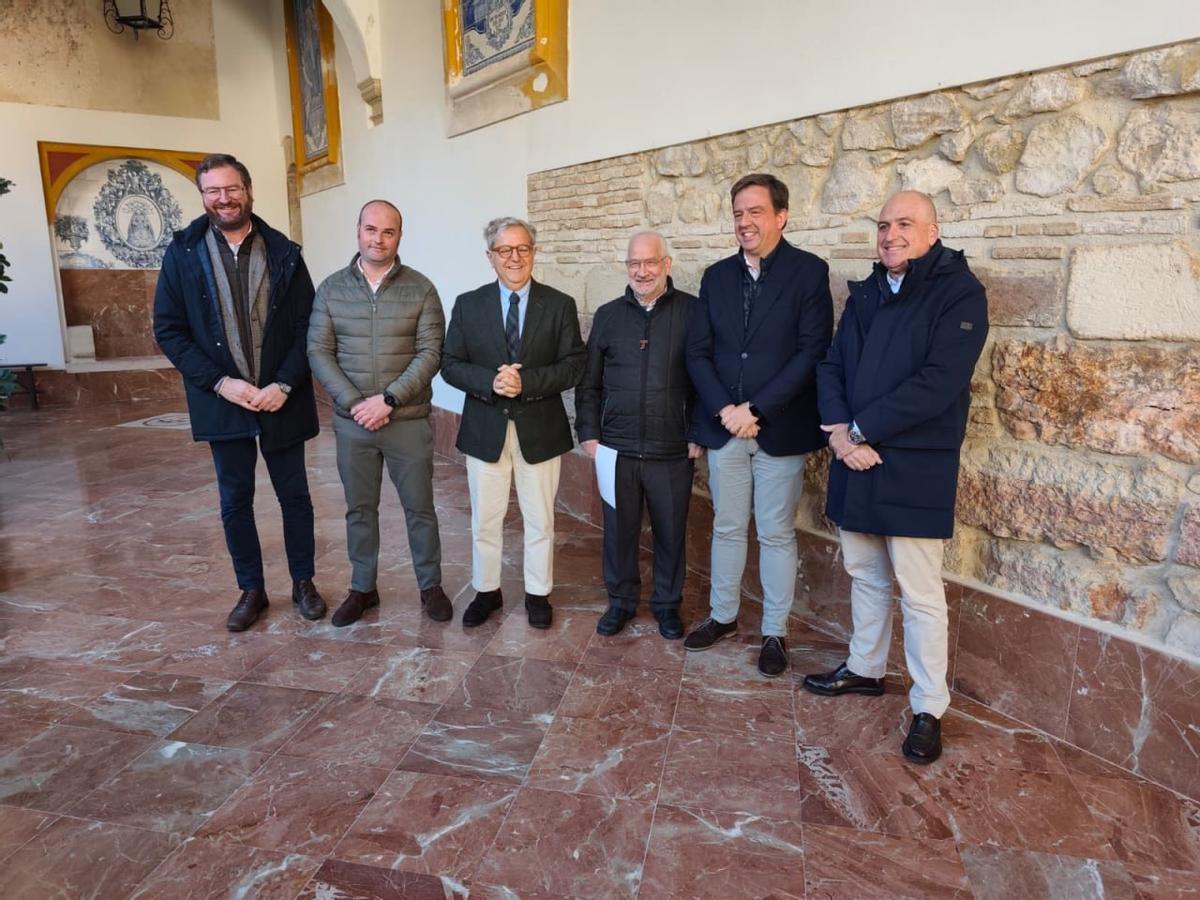 Finalización de la reforma del claustro del convento franciscano de Lucena.