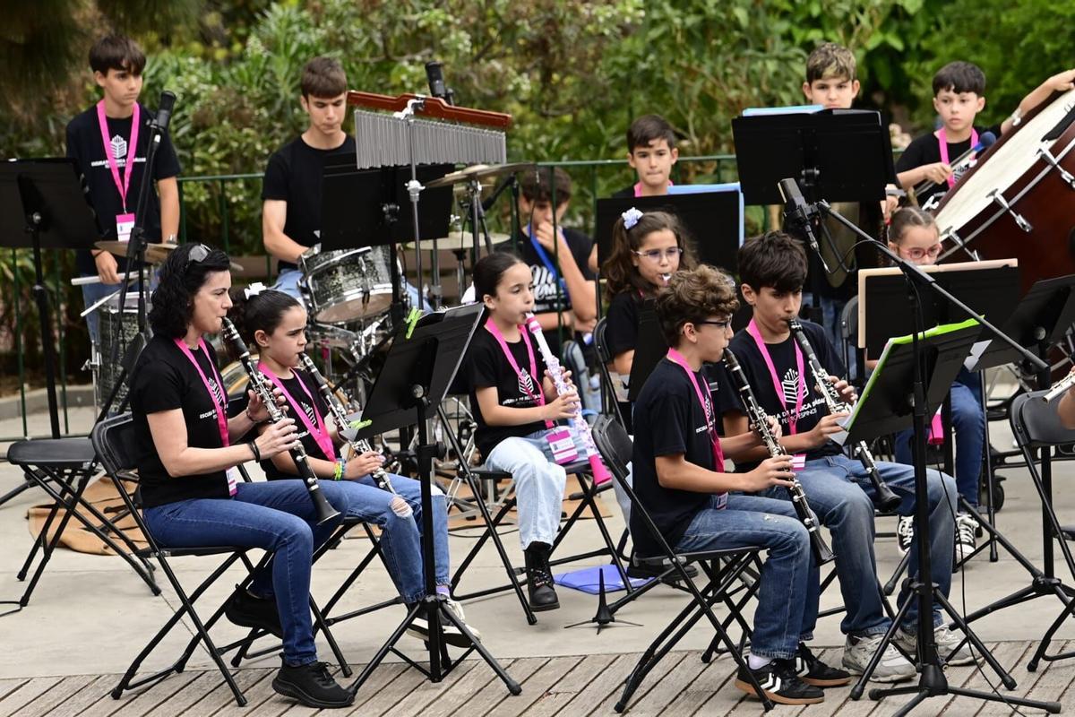 Actuación de la Escuela Municipal de Música.