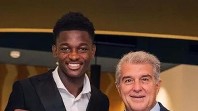 Bisiwu i Laporta, ahir. | FCB