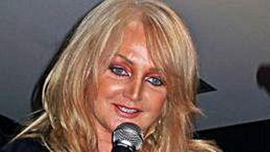 La cantante Bonnie Tyler.