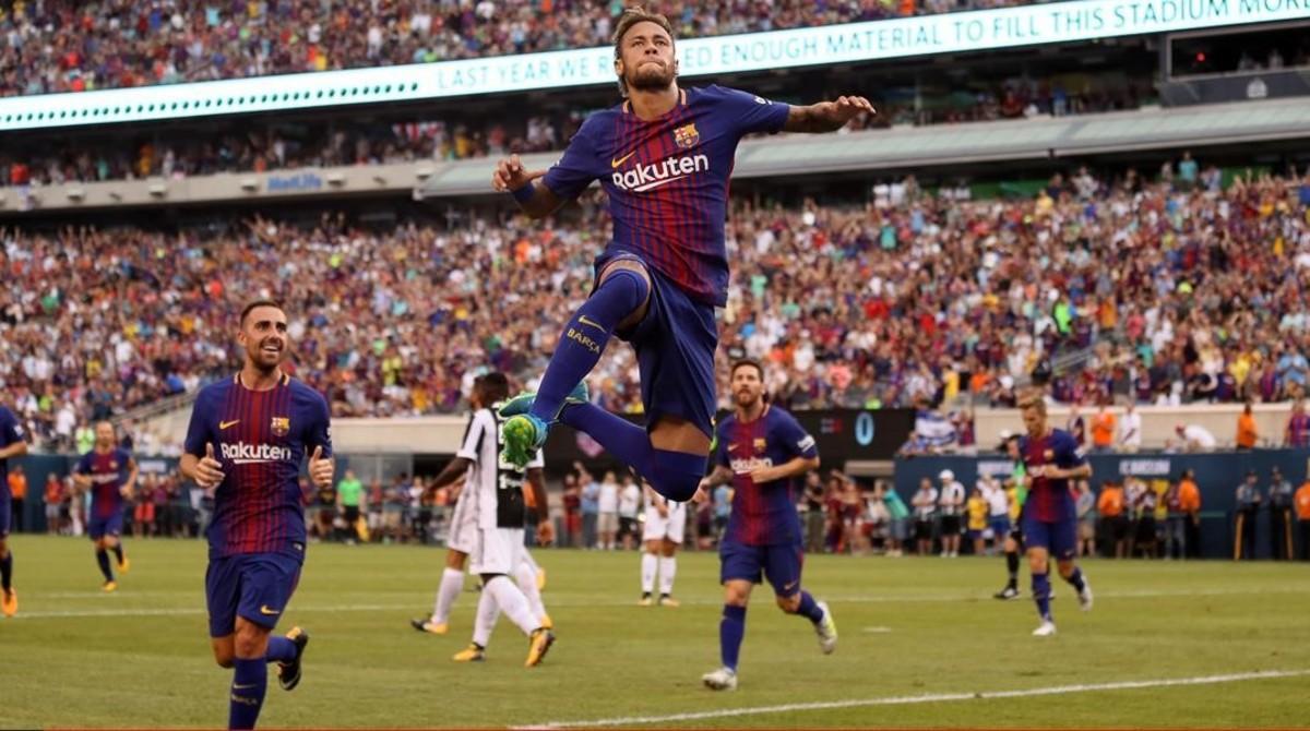 jdomenech39413021 east rutherford  nj   july 22  neymar of fc barcelona celebr170723062048