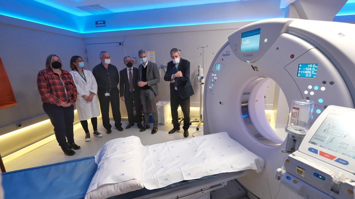 El conseller Argimon ha inaugurat el nou TAC del servei de Radiologia de l&#039;Hospital de Figueres