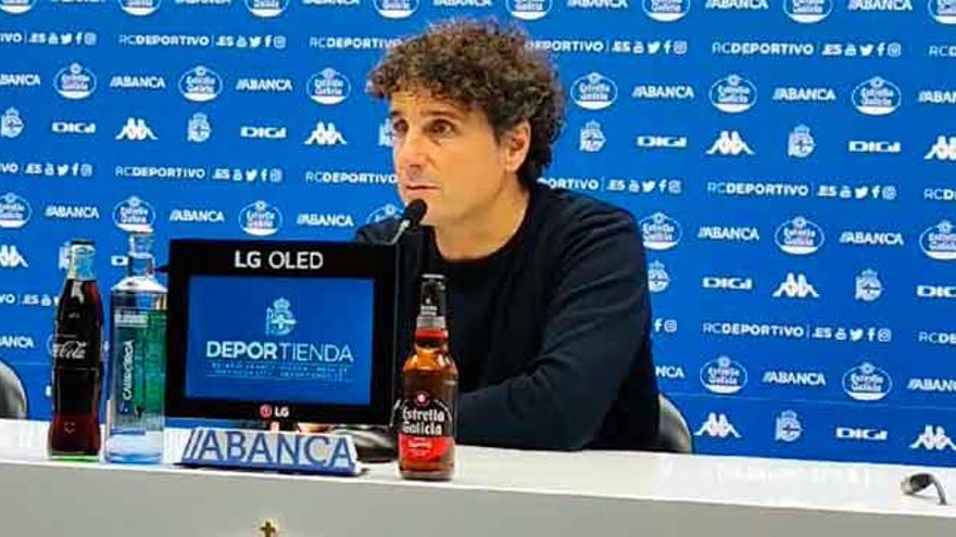 Idiakez: “Estamos en una racha buenísima, pero sabemos que el fútbol es muy cabrón”