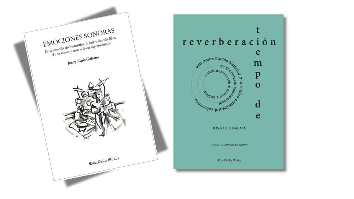 'Emociones Sonoras' i 'Tiempo de reverberación', tots dos publicats per EdictOràlia.