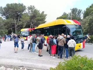Las imágenes del primer día de restricciones en Formentor