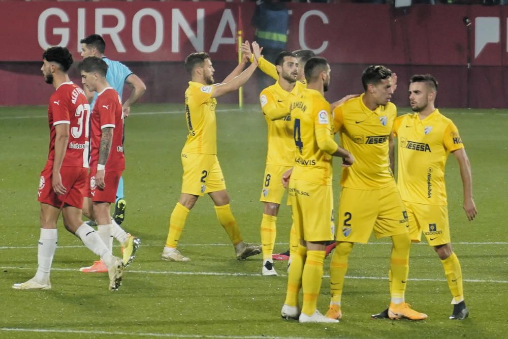 Girona - Màlaga en imatges