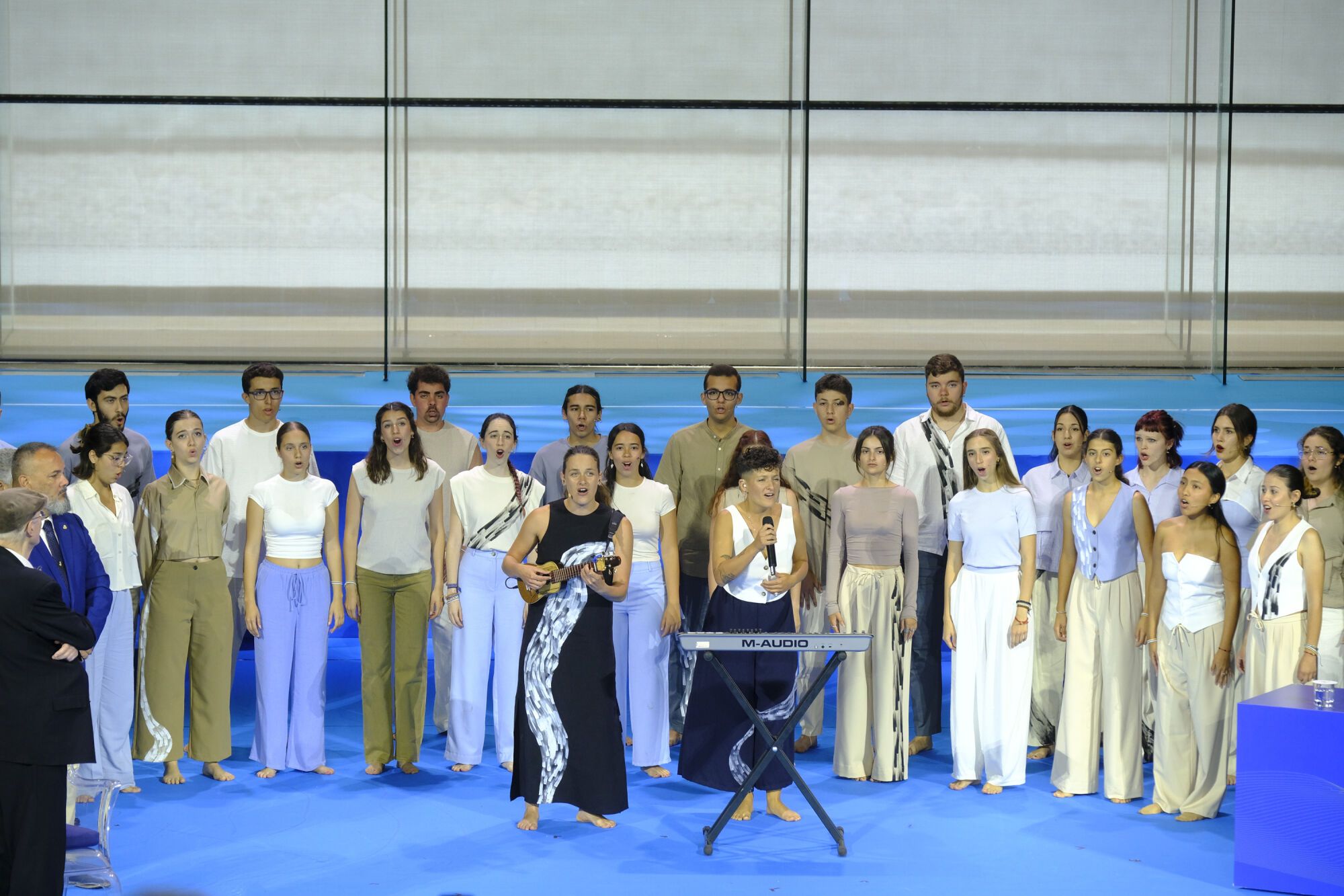 Acto Día de Canarias en el Alfredo Kraus