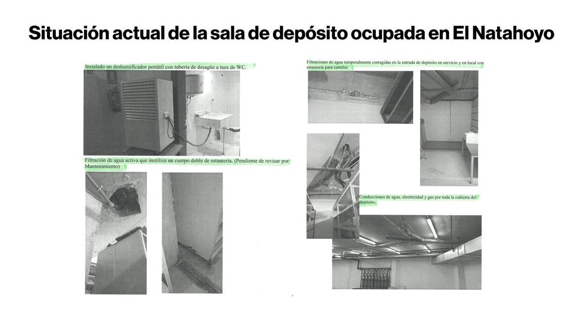 Imagenes sobre la situación del sótano