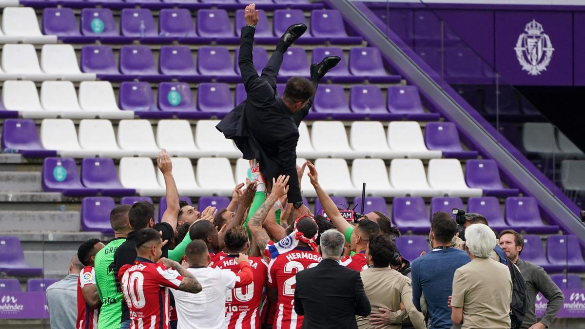 Simeone: "Fue un año difícil, como nuestra historia"