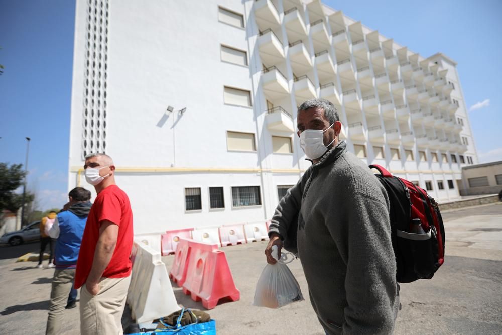 Coronavirus. El colegio mayor Séneca abre sus puerta para las personas sin hogar