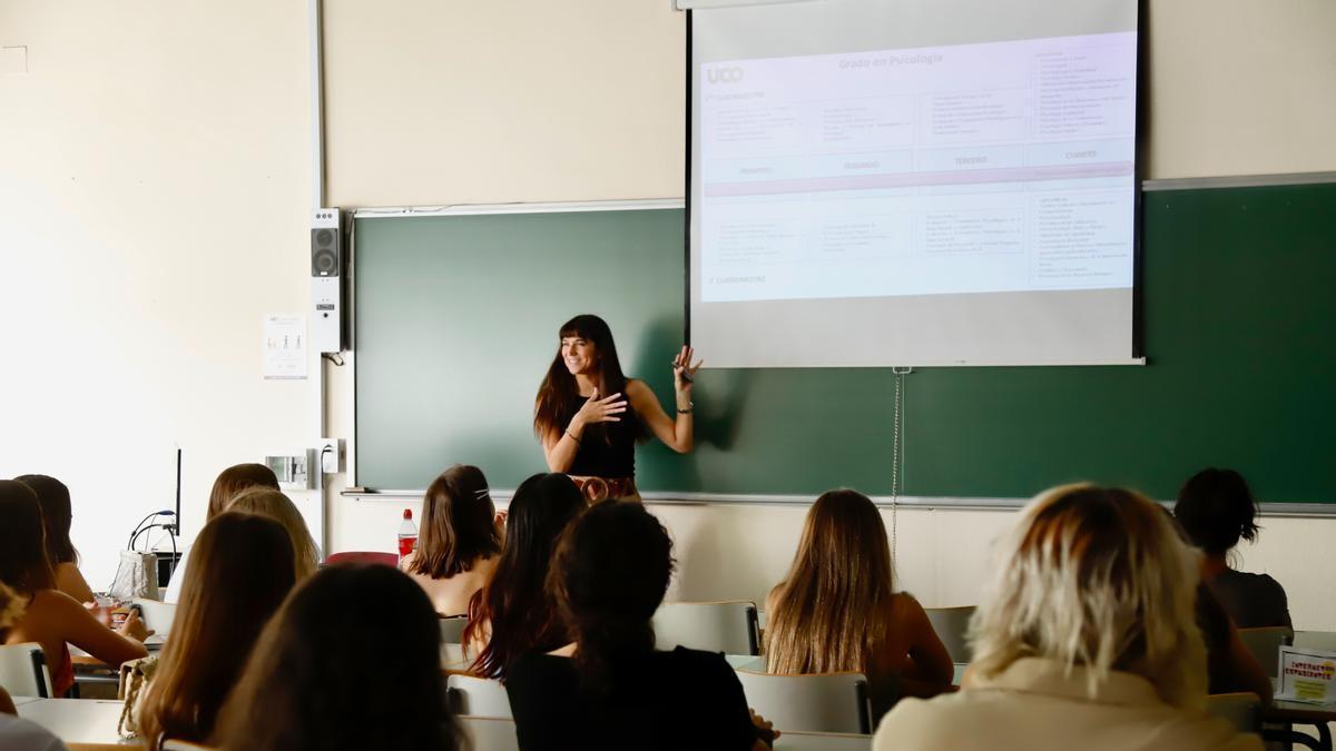 Estudiantes de la UCO.