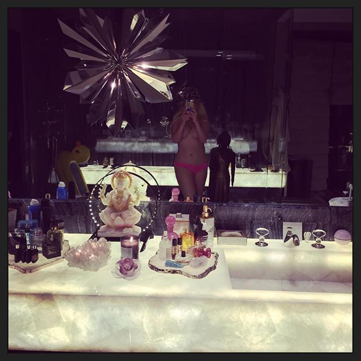 Christina Aguilera en bikini en Instagram
