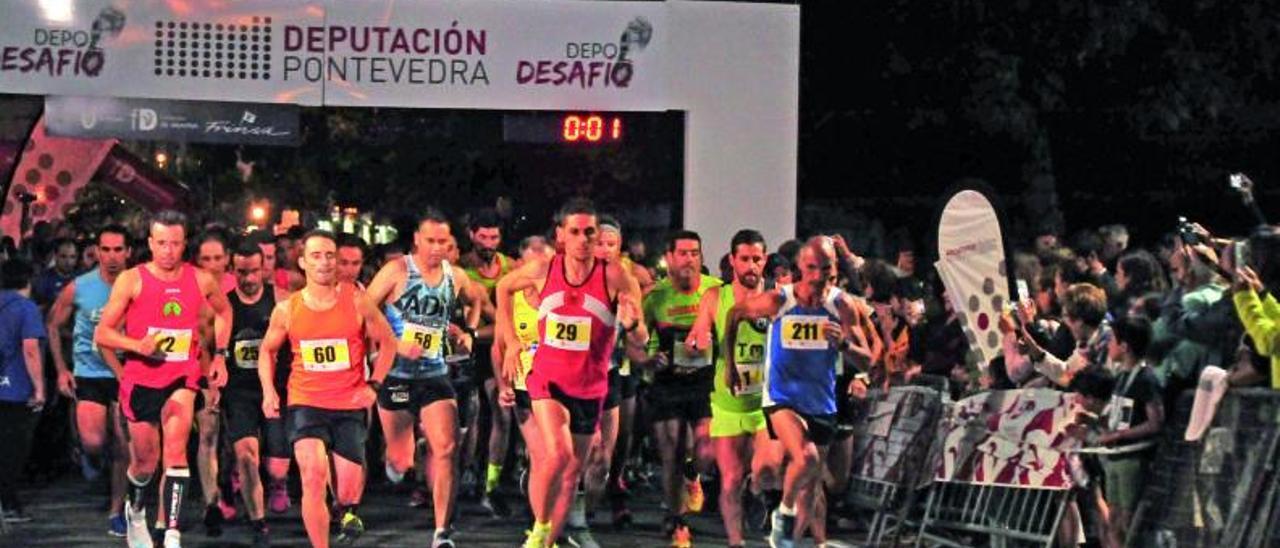La Carrera Nocturna de Vilagarcía vuelve a escena con doscientos  participantes - Faro de Vigo
