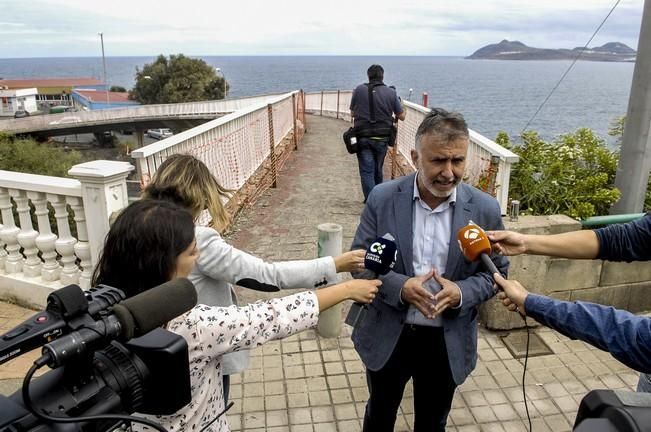 MAL ESTADO DE LA PASARELA PEATONAL TINOCA