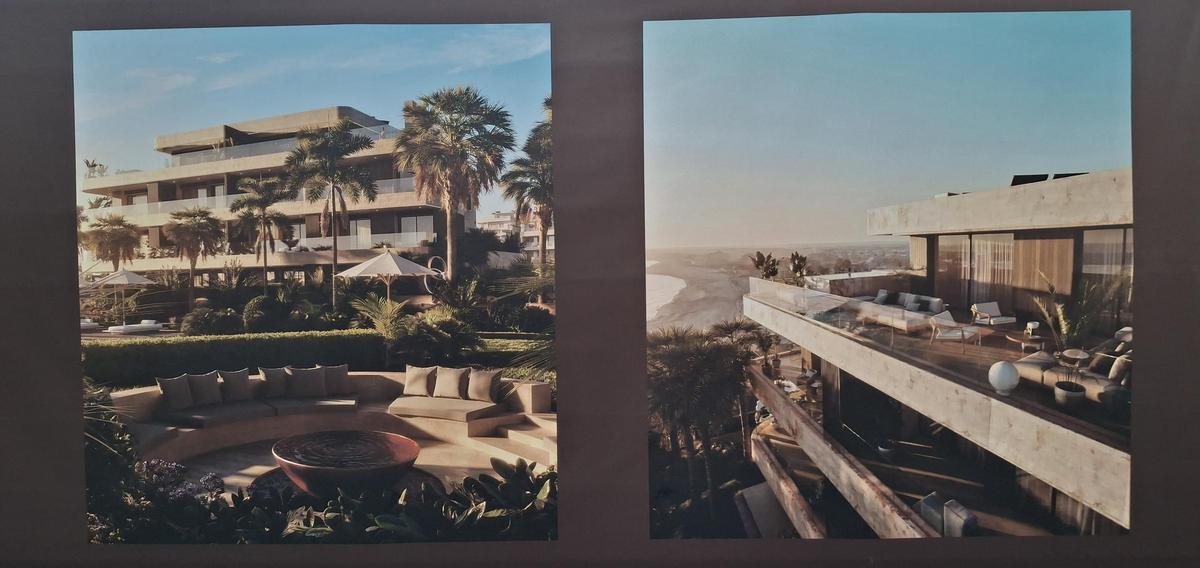 Fotografías que recrean el edificio que ahora se está construyendo