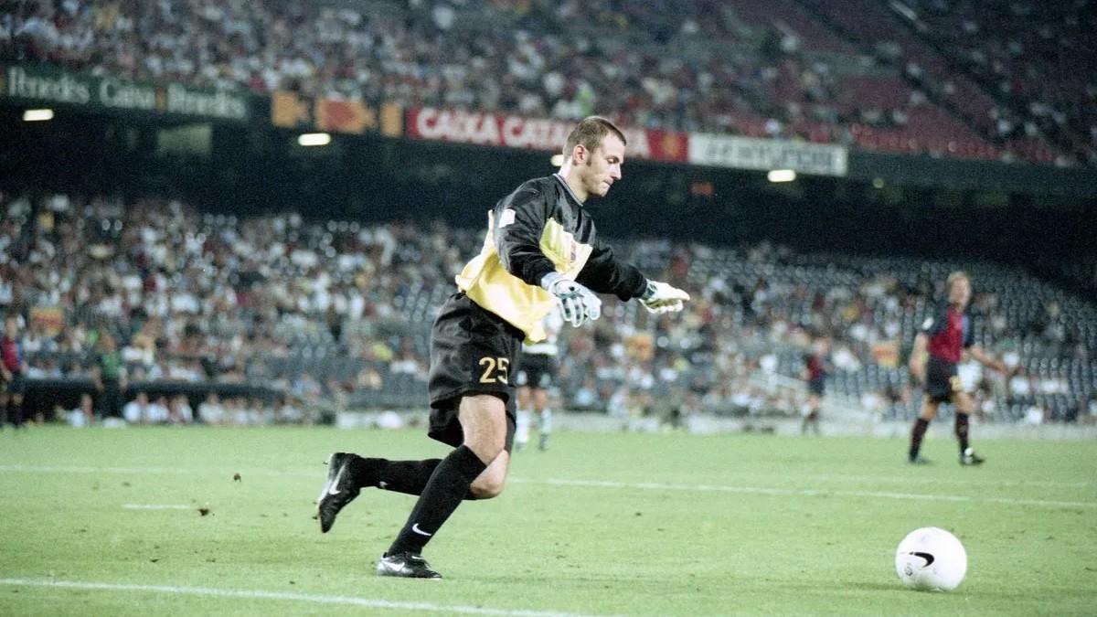 Así paraba Francesc Arnau en su etapa en el Barça