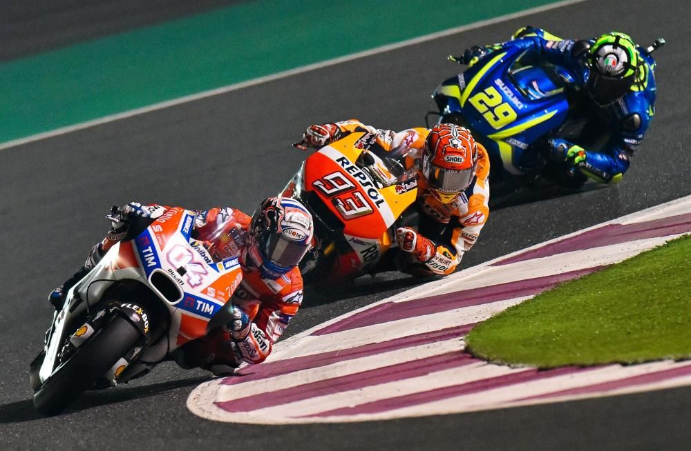 El GP de Qatar de MotoGP, en imágenes