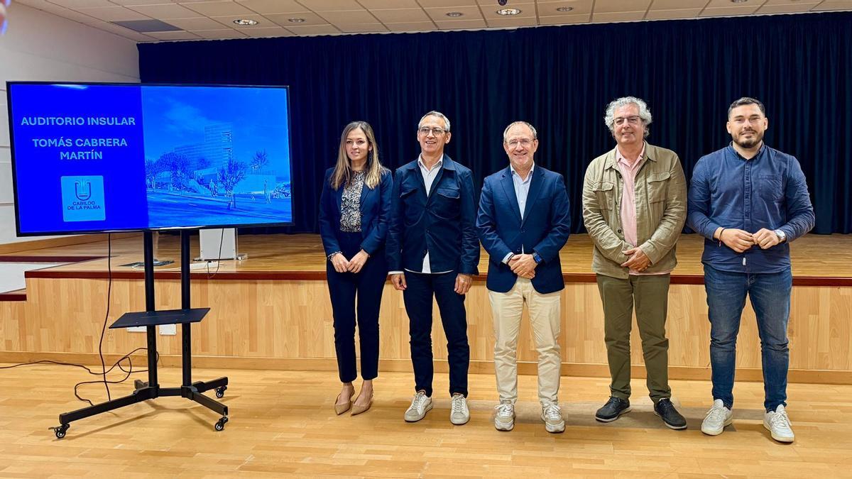 Presentación del Auditorio Insular Tomás Cabrera Martín