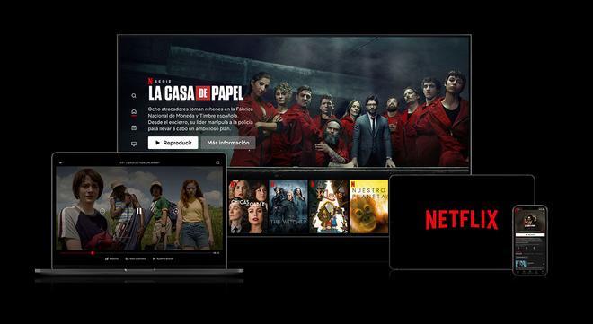 Interfaz de Netflix