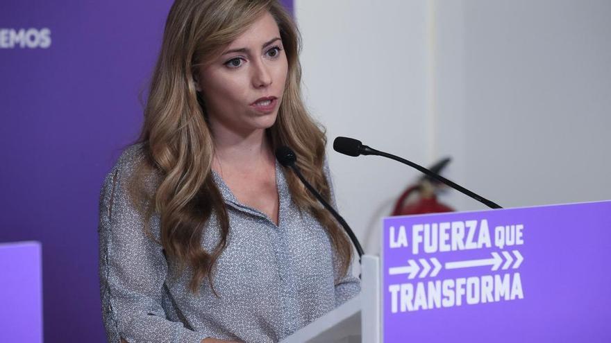 La coportavoz de Podemos, María Teresa Pérez, se presentará para liderar el partido morado valenciano