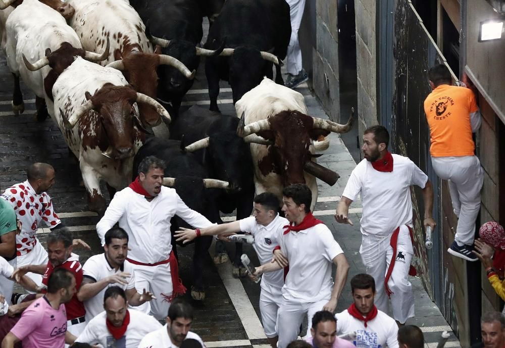 Sexto encierro de Sanfermines 2018