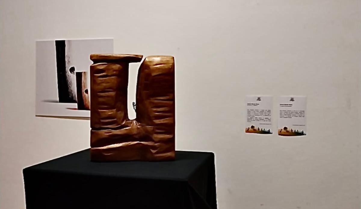 Una de las piezas de Méndez expuestas en Venecia.