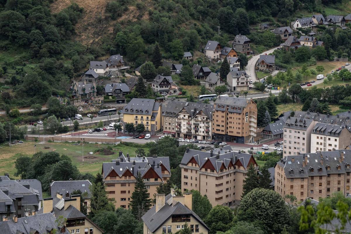 VIELHA 08/07/2025 barcelona. Simulacro del equipo de emergencias de salvamento de montaña de la Vall d'Aran. FOTO de ZOWY VOETEN