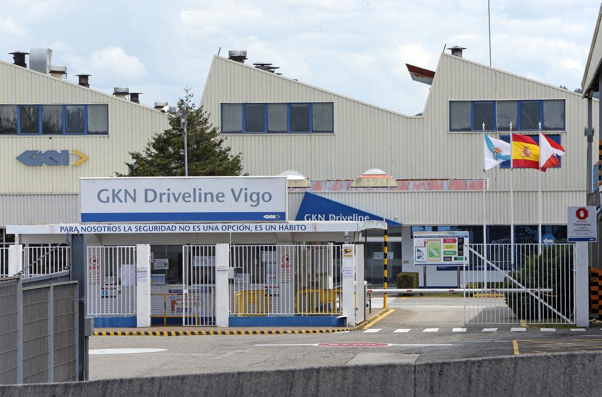 Planta de GKN en Vigo.