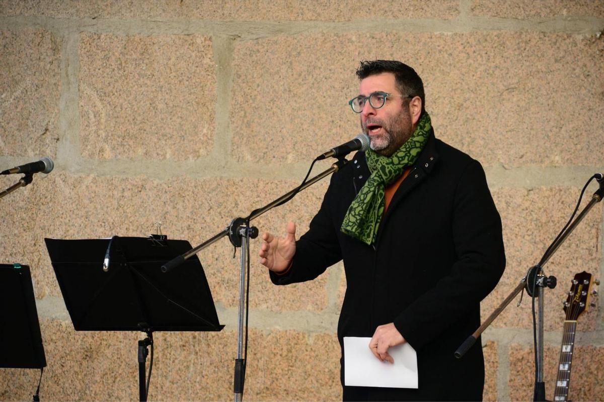 El homenaje en imágenes