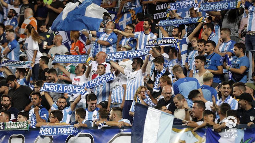 La afición del Málaga CF, comprometida