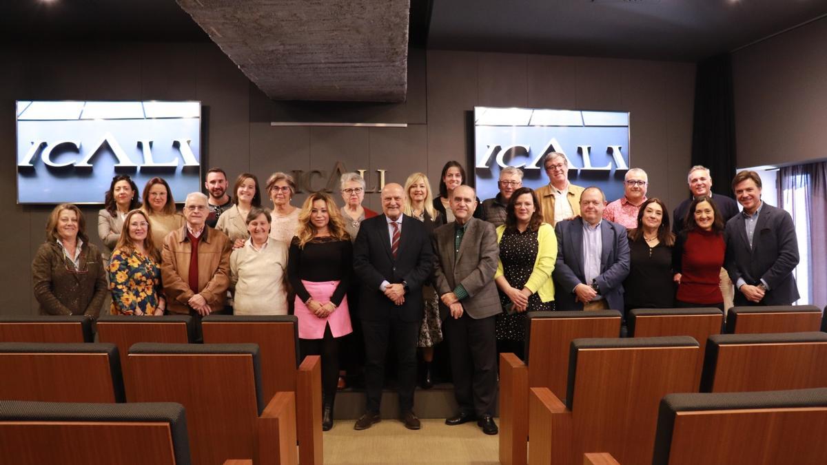 Un momento del acto en el Colegio de la Abogacía de Alicante.