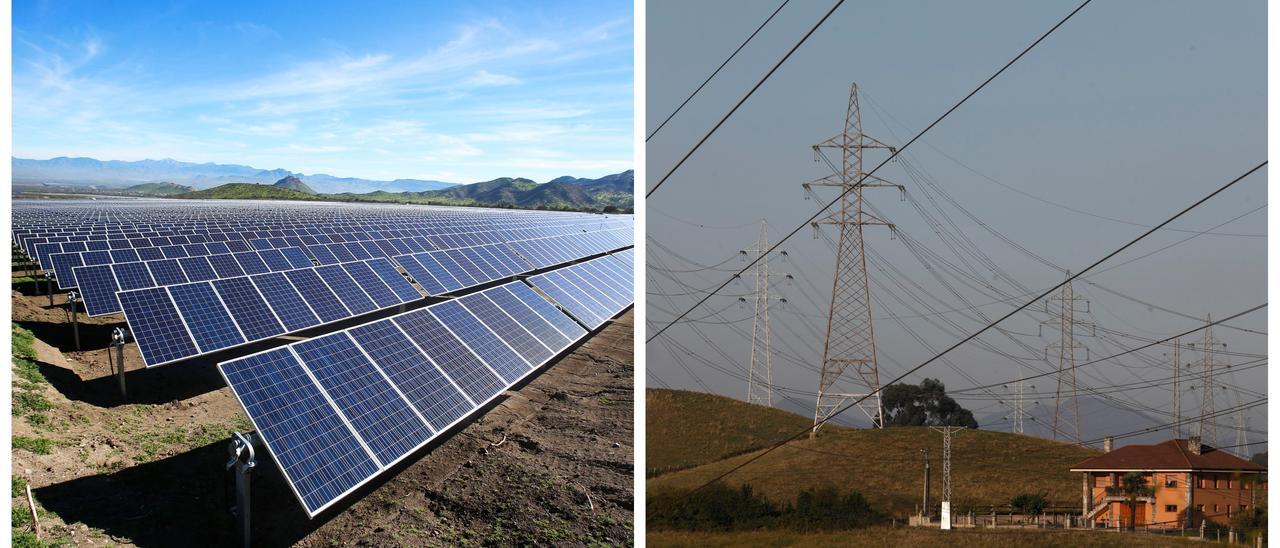 El archiproyecto 'Magda' combina la instalación de 259.000 placas solares y una línea de muy alta tensión (MAT) para evacuar la energía, entre otras infraestructuras.