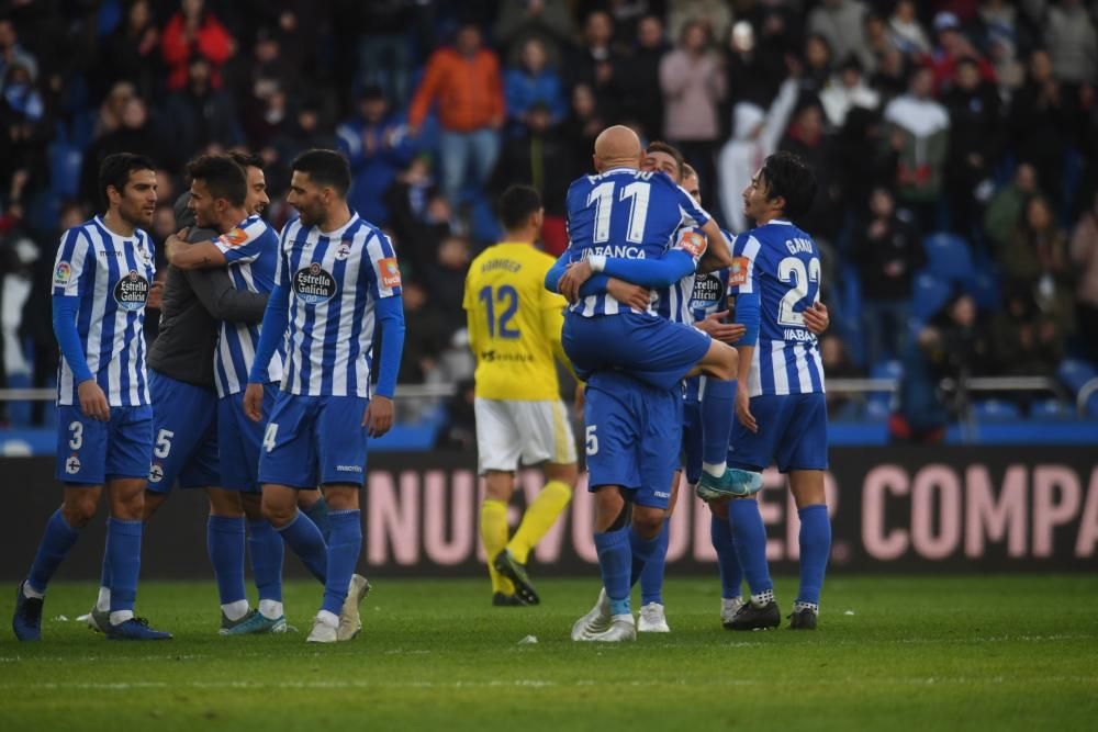 El Dépor le gana 1-0 al Cádiz