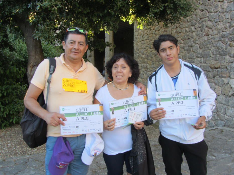 43 edición de la marcha Des Güell a Lluc a peu