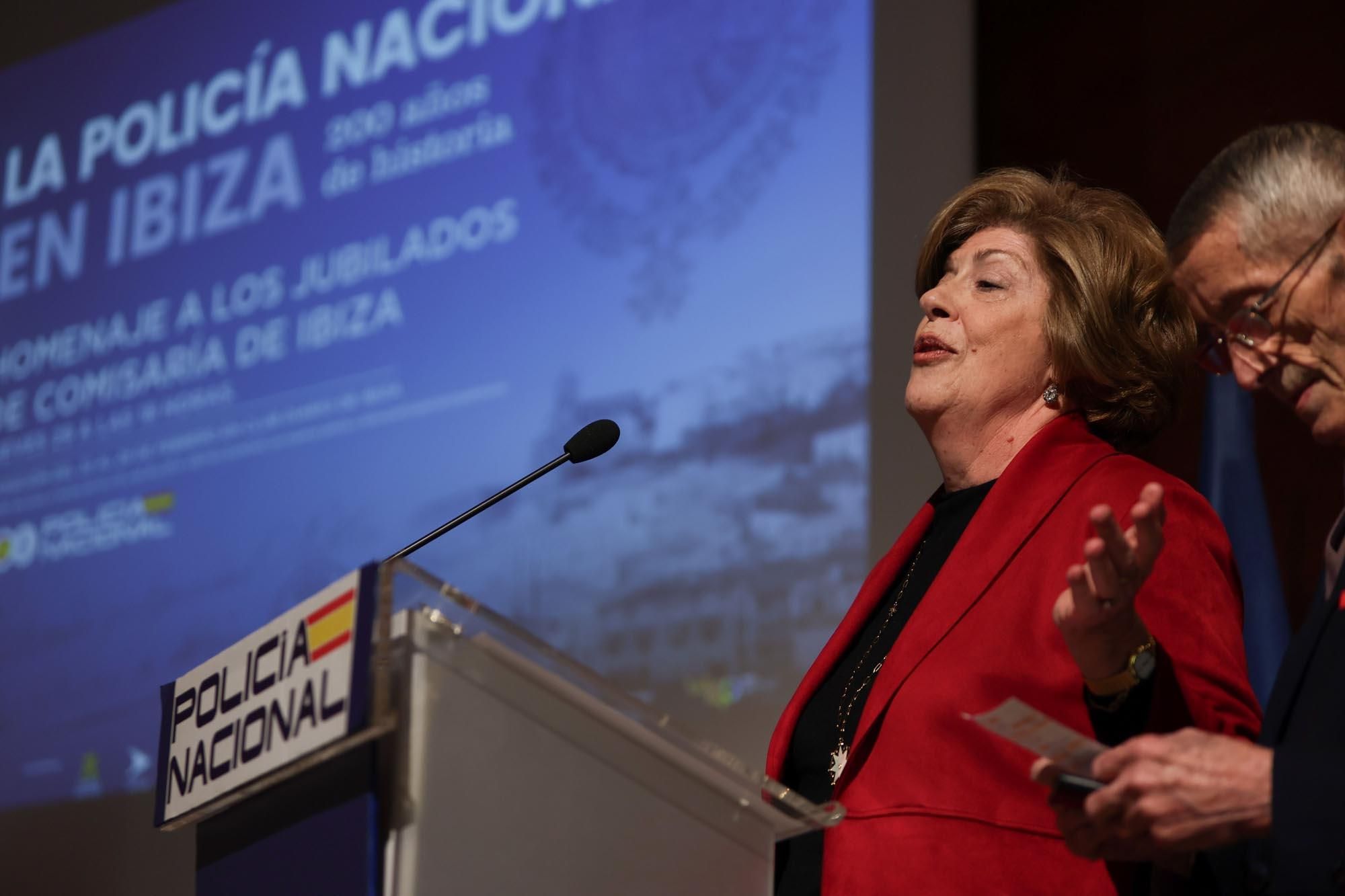Homenaje de la Policía Nacional de Ibiza a sus jubilados