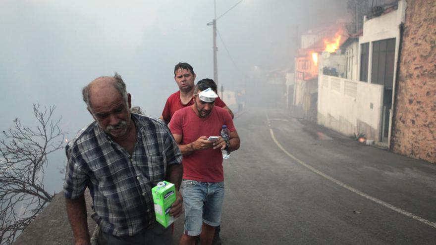 Grave incendio en Madeira