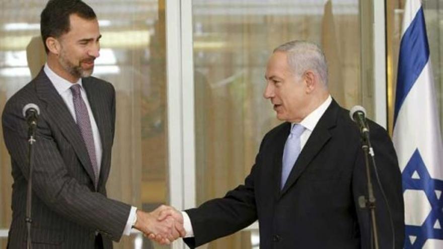 El Príncipe Felipe insta a reconocer los estados de Israel y Palestina para lograr la paz