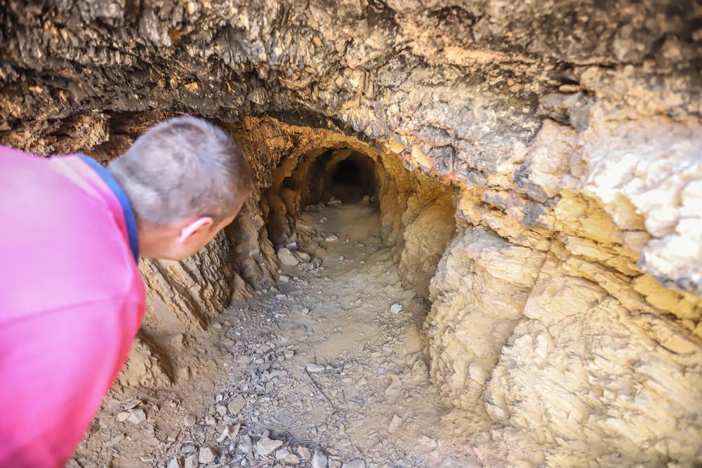 Mina abierta en Orihuela