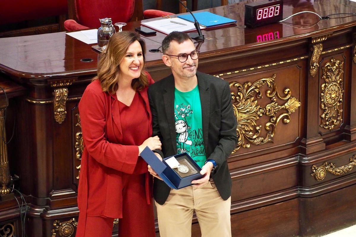 Sergi Campillo y María José Catalá